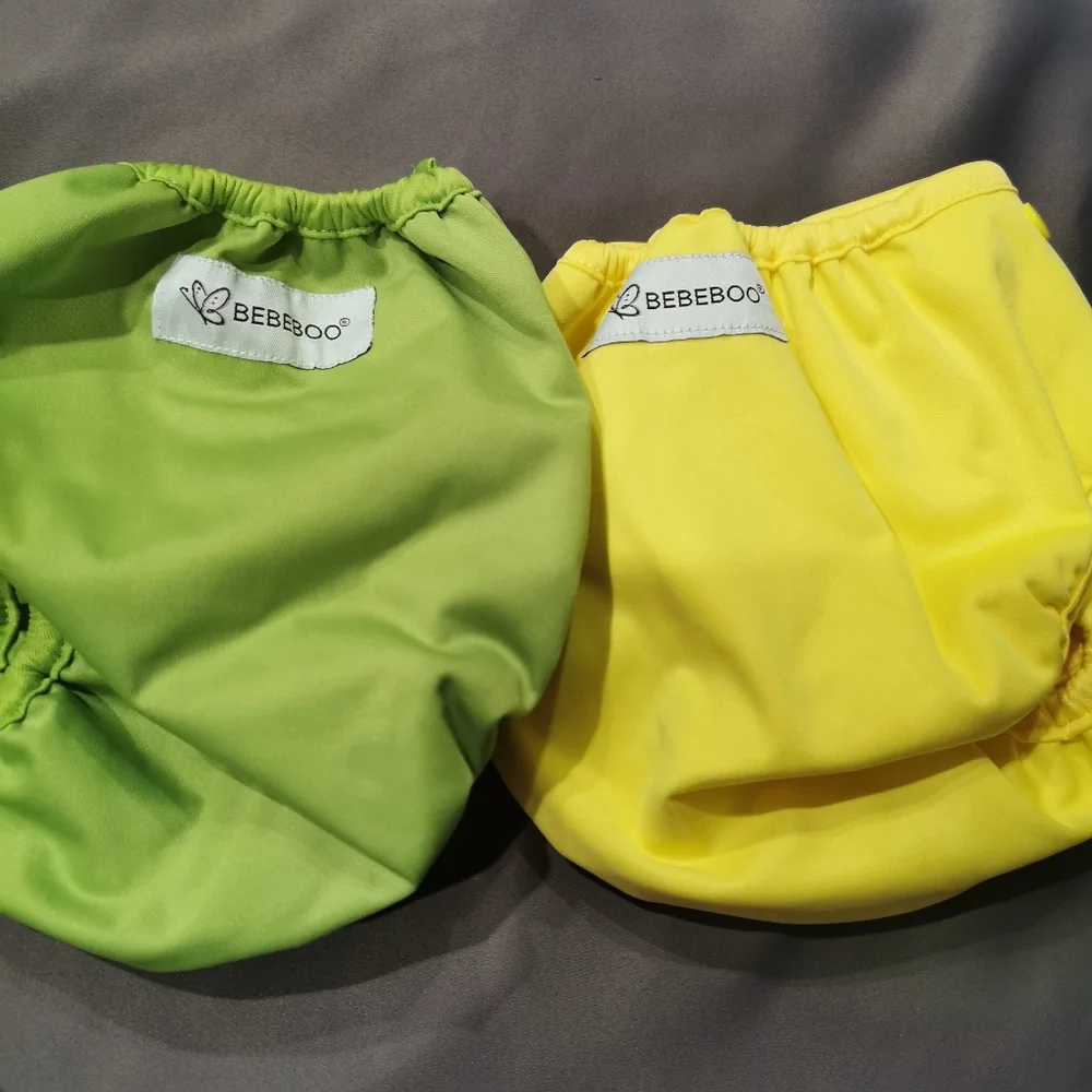 Lot of 5 cloth diaper covers